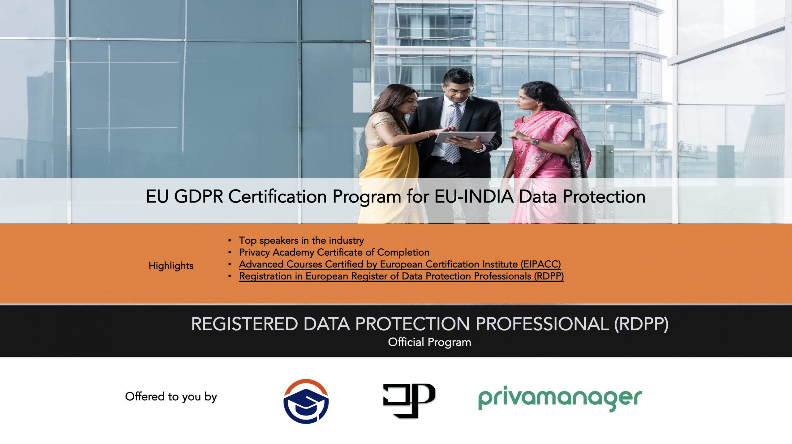 EU-INDIA Registered Data Protection Professional (RDPP) www.privacyconsultancyservices.com