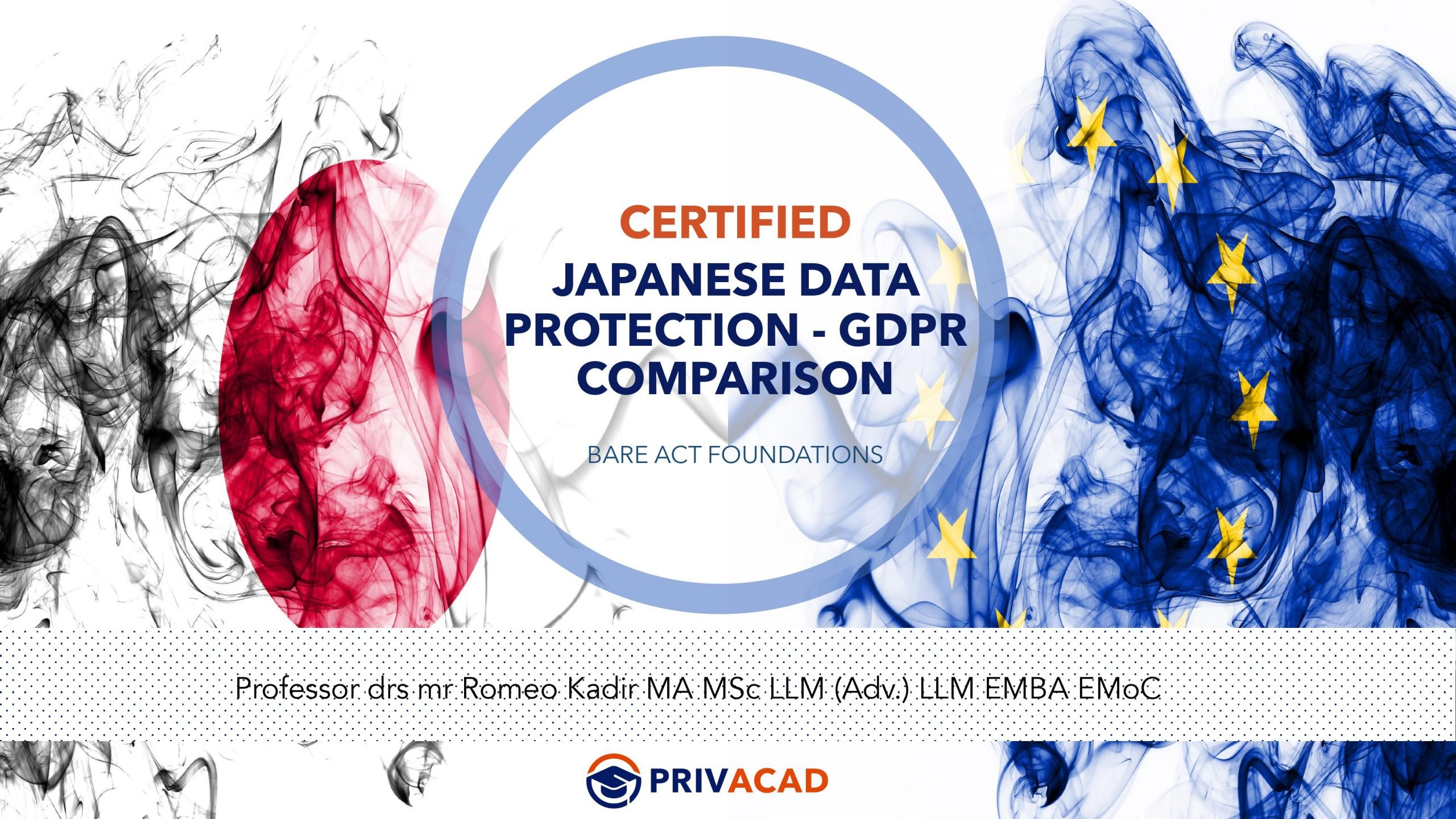 COVER JAPANESE DATA PROTECTION COVER JAPANESE DATA PROTECTION