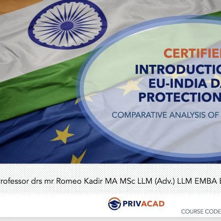 Introduction to EU-India data protection law – comparison of key concepts
