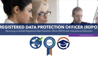 AUGUST 2022  FULL PACKAGE STEP-BY-STEP TRAINING REGISTERED DATA PROTECTION OFFICER RDPO 17-19 AUGUST 2022